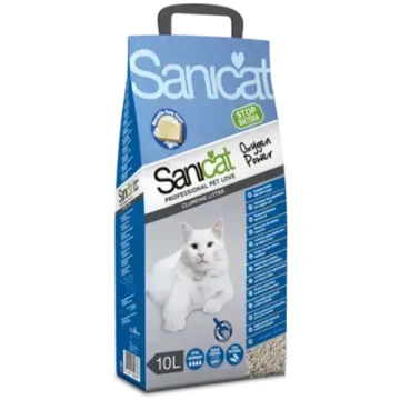 Sanicat Oxygen cementējošas kaķu smiltis 10L