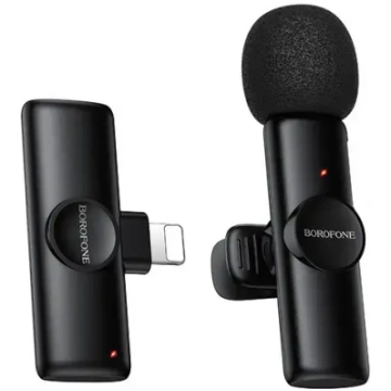Borofone BFK16 Winner Lightning black wireless lav