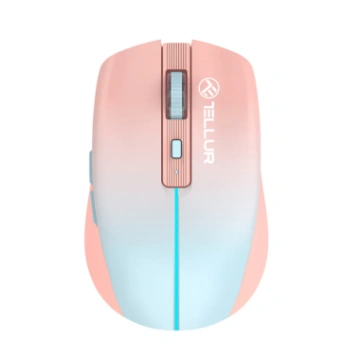 Tellur Silent Click Wireless Mouse Orange T-MLX608