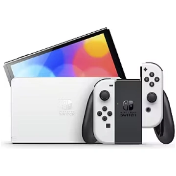 Nintendo Switch (OLED model), White (10007454; 210