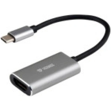 Yenkee USB-C — HDMI adapteris pelēks (45014213) [A