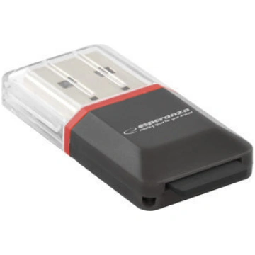 Karšu lasītājs Esperanza EA134K MicroSD, melns