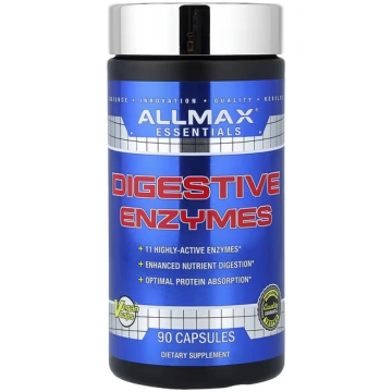 ALLMAX, Essentials, Digestive Enzymes, 90 Capsules