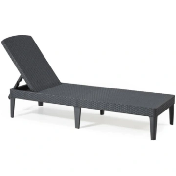 KETER POLY RATTAN LOUNGER JAIPUR GRAPHITE 235162
