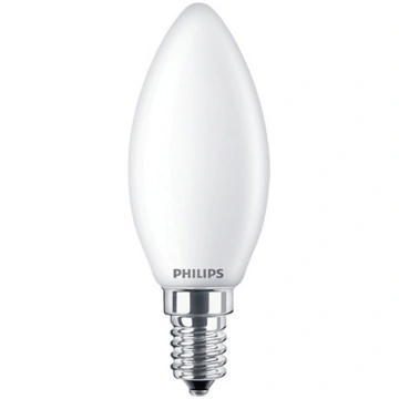 Spuldze Philips LED, B35, 2700 °K, E14, 6.5 W, 806