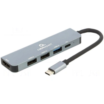Hub USB | HDMI socket,USB A socket x3,USB C socket