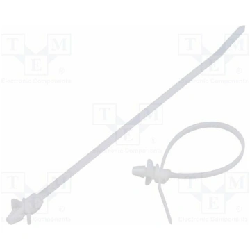 Cable tie; L: 152mm; W: 3.4mm; natural; polyamide;