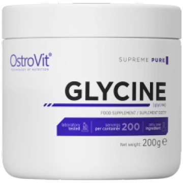 OstroVit Glycine Powder L-Glicīns Aminoskābes 200 