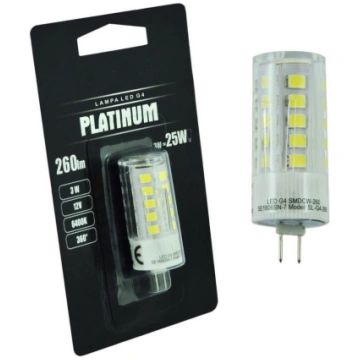 LED spuldze G4/3W/12V 6500K Polux