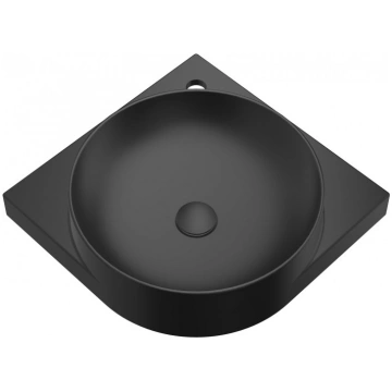 Washbasin Yard 450 C ceramic black matt XJX0D24500