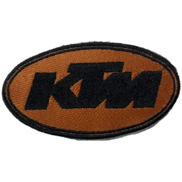 PATCH TOPPA RICAMATA KTM 10 x 6 cm