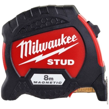 Milwaukee mērlenta STUD 2.paaudze 8m (ar magnētu)