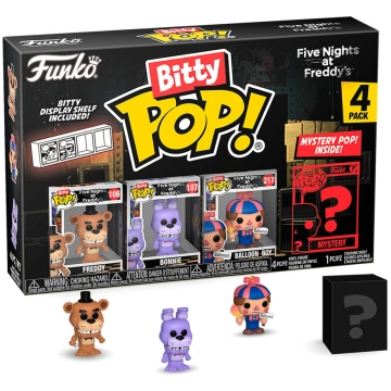 Blister 4 figures Bitty POP Five Nights at Freddys