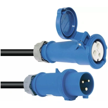 Pagarinātājs PSSO 32A CEE 3x6 mm² 5 m zils