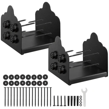 VEVOR 200×190 mm lieljaudas oglekļa tērauda stabu