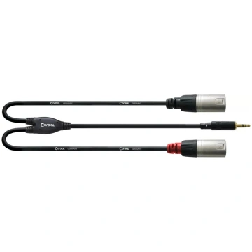 Cordial CFY 3 WMM-LONG audio kabelis 3 m 3.5mm 2 x