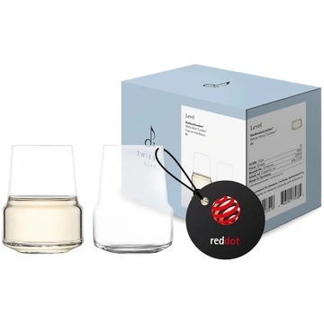 Zwiesel Glas Level White Wine Cups (2 glāzes), vīn