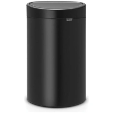 Atkritumu tvertne Touch Bin 40L Matt Black Brabant
