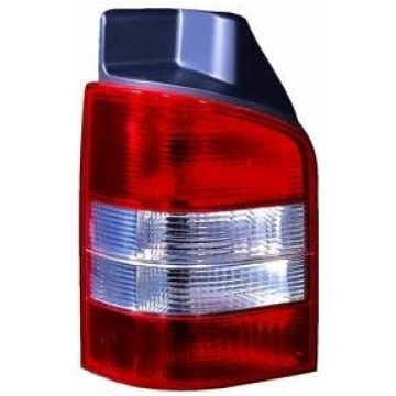 VW Transporter 09- aizmugures lukturis balts/sarka