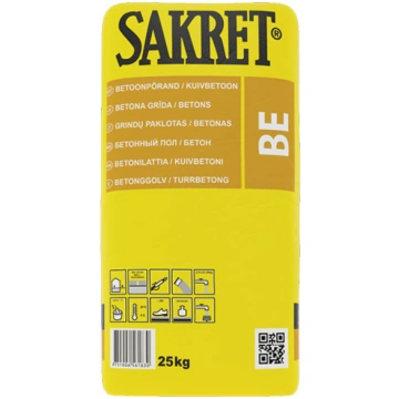 SAKRET BE betons / klons 40 kg (min 40 mm)
