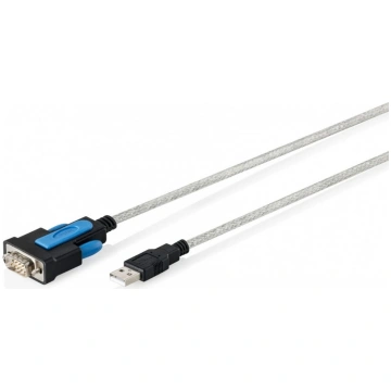 Kabeļa usb 2.0 uz rs232 adaptera kabelis (db9) | f