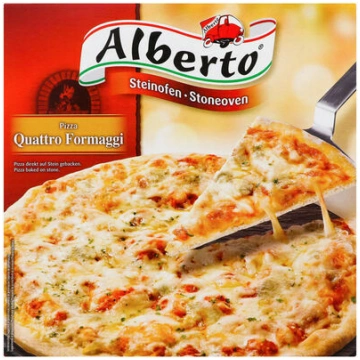 Pica saldēta Quattro Formaggi 320g, Alberto