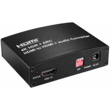 HDMI Audio Extractor, HDMI to HDMI +Audio, 4K 60Hz