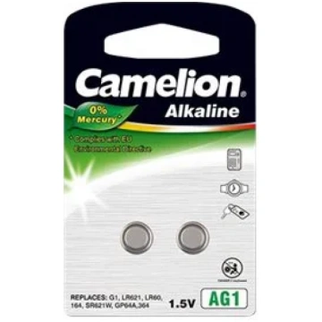 Camelion AG1/LR60/LR621/364 Alkaline Buttoncell 2 