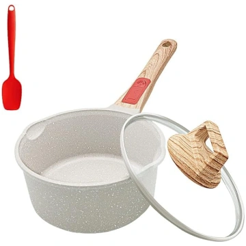 Panna 16 cm ar vāku, 1,5 l nepielipīga panna ar no