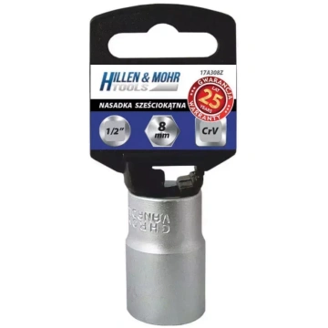 Seškanšu mucina 1/2" 19 mm plastmasas turetajs | 1