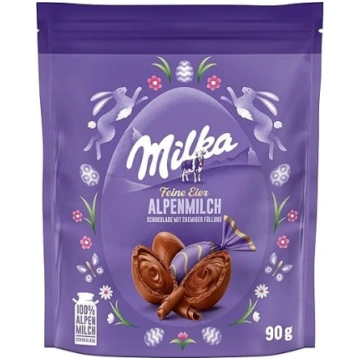 Milka Fine Eggs Alpine Milk – maigi kūstošas Lield