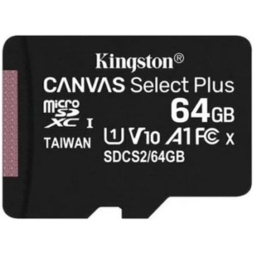 Kingston Canvas Select Plus microSD karte 64 GB AN