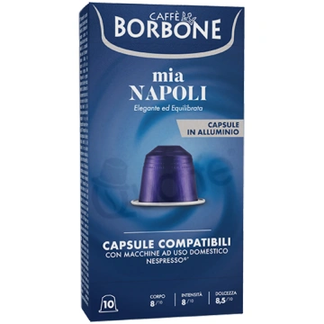 CAFFÈ BORBONE ALLUMINIO MISCELA MIA NAPOLI CAFFÈ C