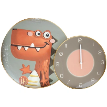 Sienas pulkstenis FUN DRACO ar attelu 40x60cm | 85