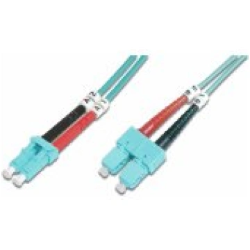 DIGITUS LC/ SC Fiber Optic Multimode Patch Cord OM