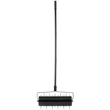 Zāliena aerators 21"", melns Nav norādīts