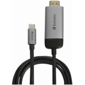Verbatim USB-C Male - HDMI Male 1.5m 4K (49144V)