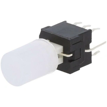 Switch: push-button; Pos: 2; DPDT; 0.1A/30VDC; ON-