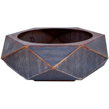 Ugunskura vieta ABAS Rombs Corten, 93x103x33cm
