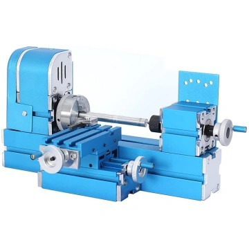 Mini virpa Micro Motorized Lathe DIY Tool Metal Wo