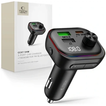 Lādētājs Tech-protect Lādētājs Automašīnas Tech-pr