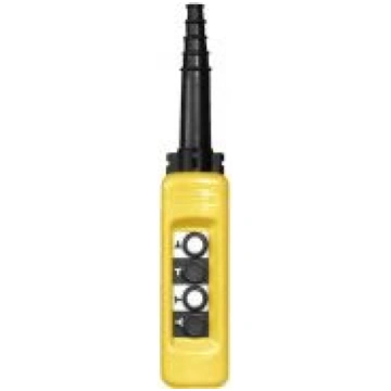 Pendant control station, Harmony XAC, plastic, yel