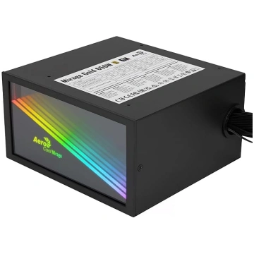 AeroCool MIRAGEGOLD650, Barošanas bloks 650W, RGB 