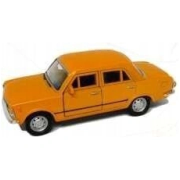 Modelis "fiat 125p" 1:39, dzeltens, Welly