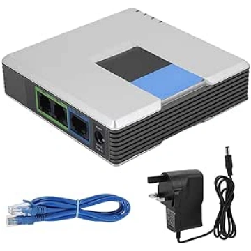 2 pieslēgvietu VoIP tālruņa adapteris, VoIP vārtej