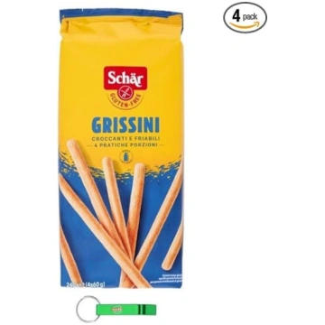 4 x Schär bezglutēna grauzdiņi „Grissini“ – kraukš