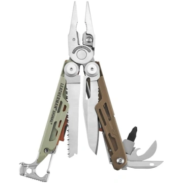Leatherman Signal Multi-Tool - 19 rīki kempingam u