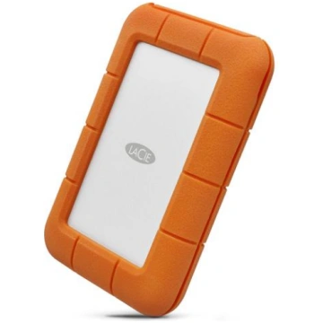 LACIE Rugged USB-C external hard drive, 5 TB, Grey