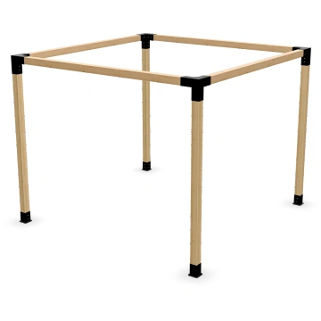 Pergolas stiprinājumu komplekts (95x95mm brusām) t