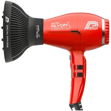 Fēns Parlux Alyon Red, 2250 W, sarkana krās